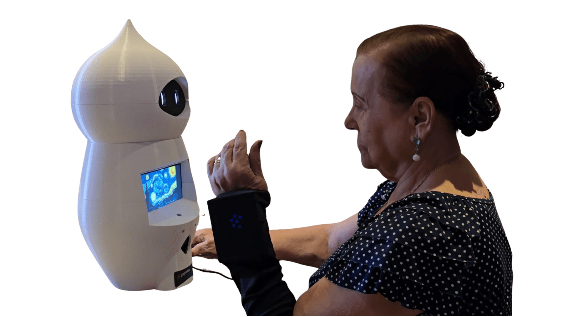 mi abuela con Lopako — aquí empezó todo.